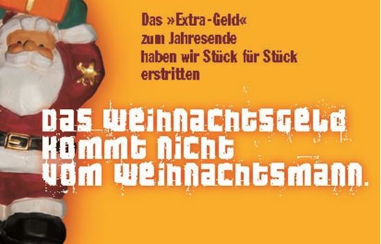 Alle Jahre wieder: Bald gibt's Weihnachtsgeld | IG Metall Krefeld